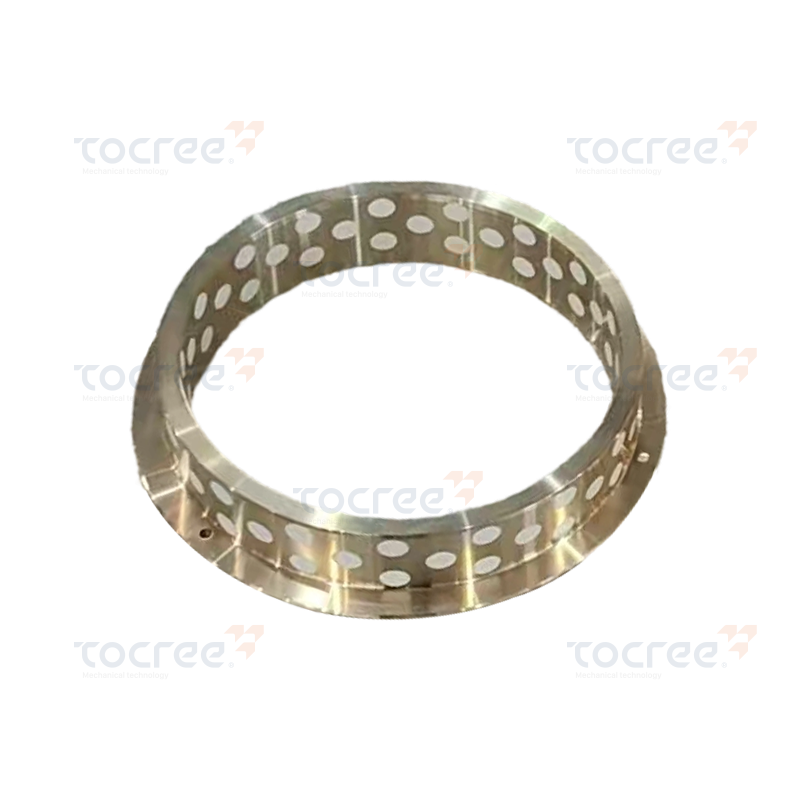 PTFE-embedded sui Lubricating aes Bushing cum Una Flange